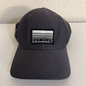 Travis Matthew Bay Club Cap 1977 Golf Hat Grey Black READ